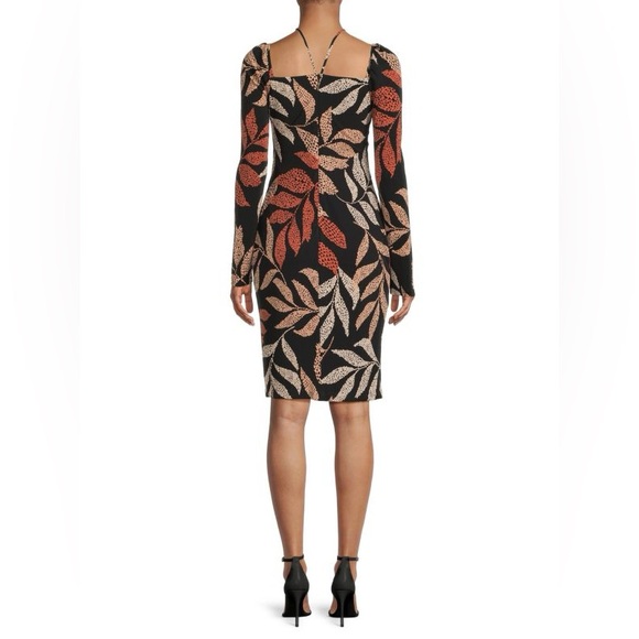 NWT / GUESS / Leaf Print Sheath Dress - Picture 3 of 9